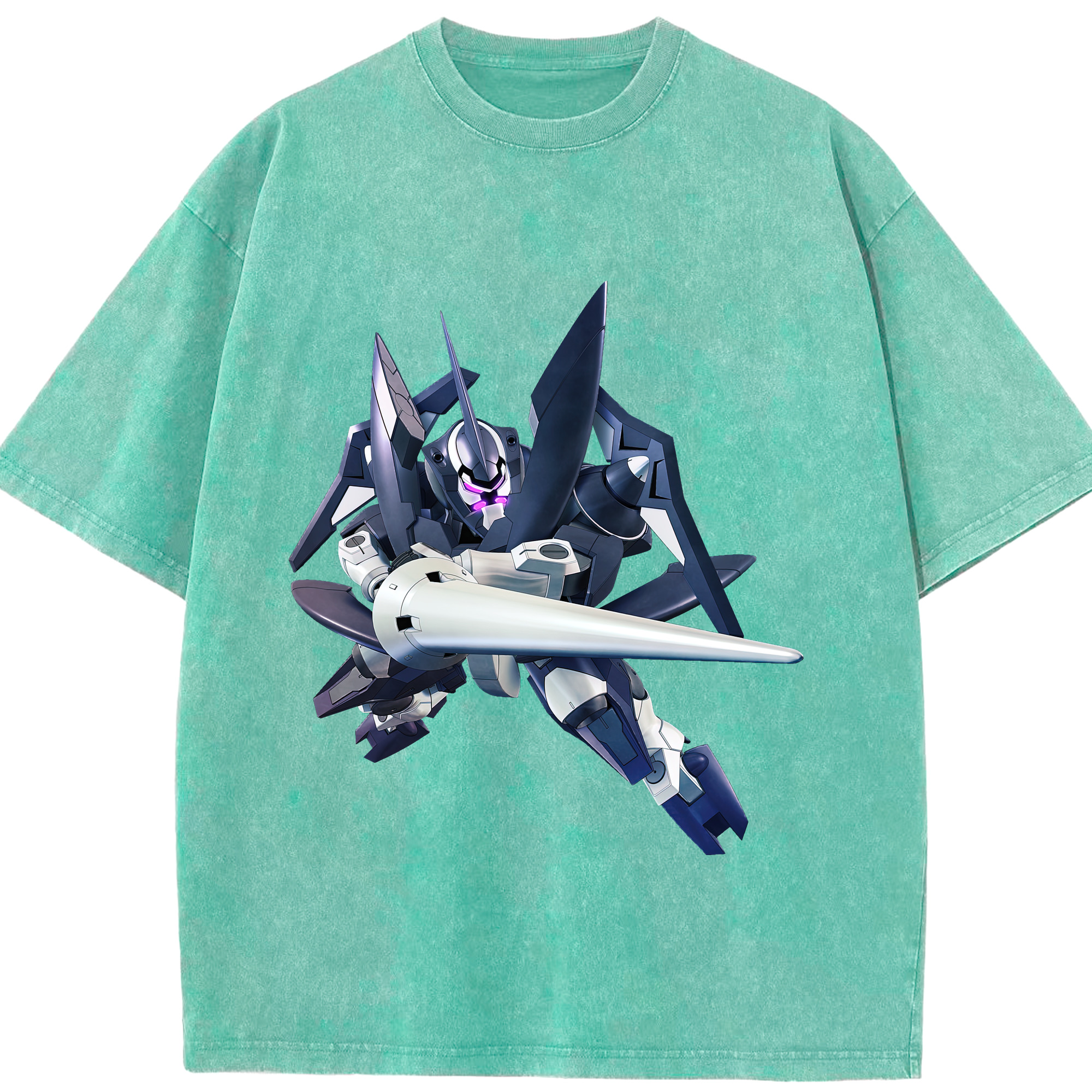 （画像用） 機動戦士ガンダム Mobile Suit Gundam 綿100% ヴィンテージ風 半袖Tシャツ（フロントプリント）